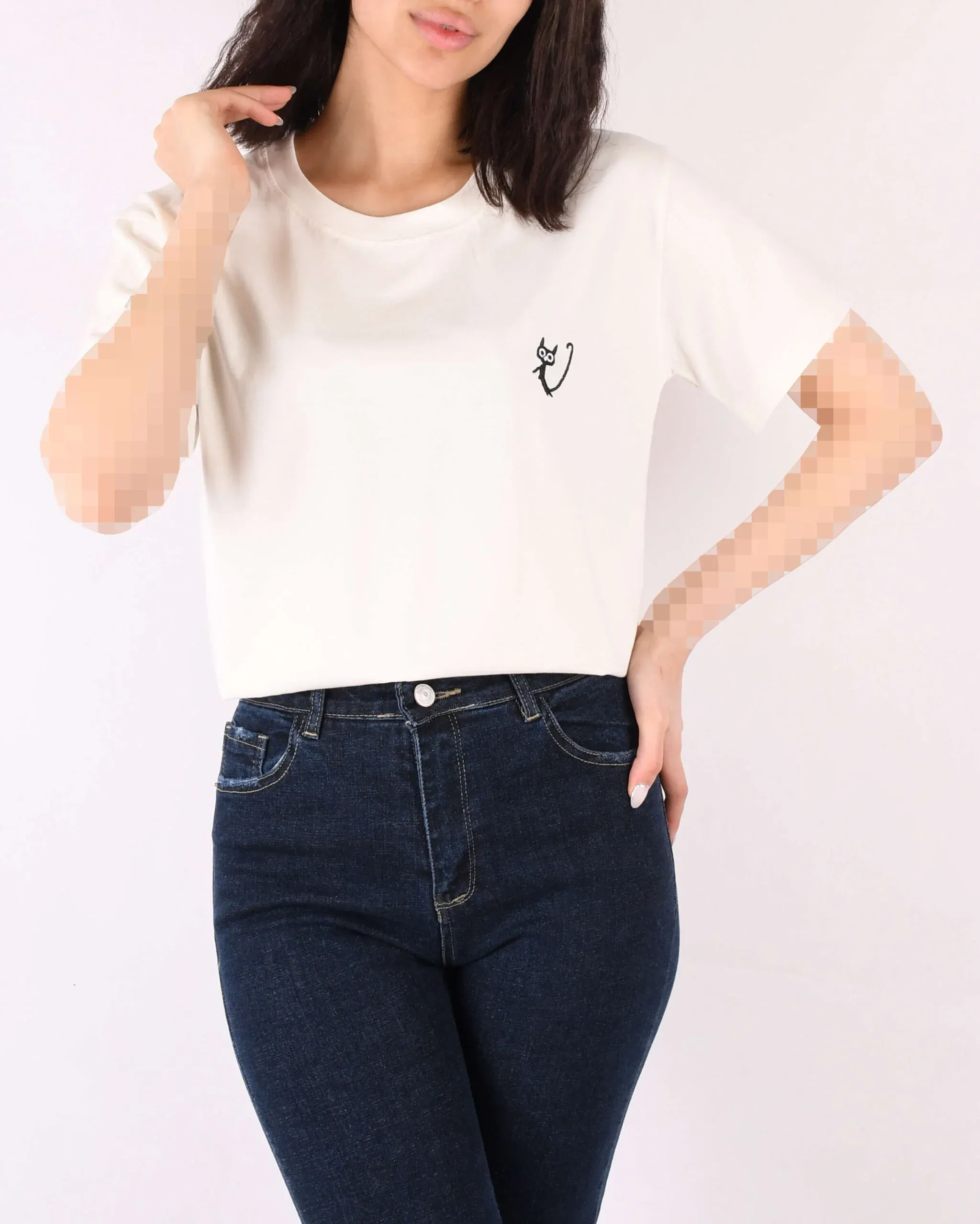 تیشرت گربه W0039
