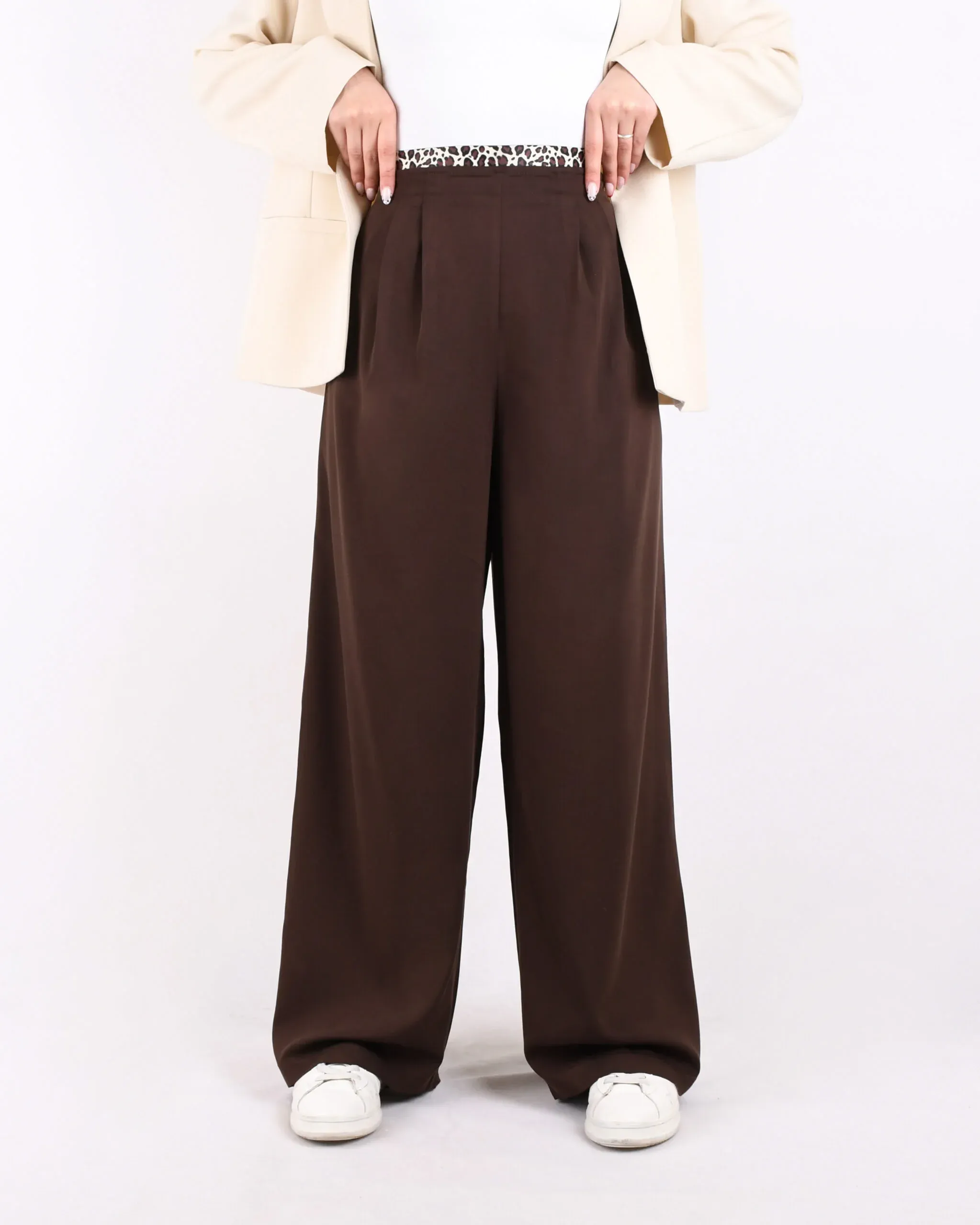 شلوار بگG00774 LEOPARD