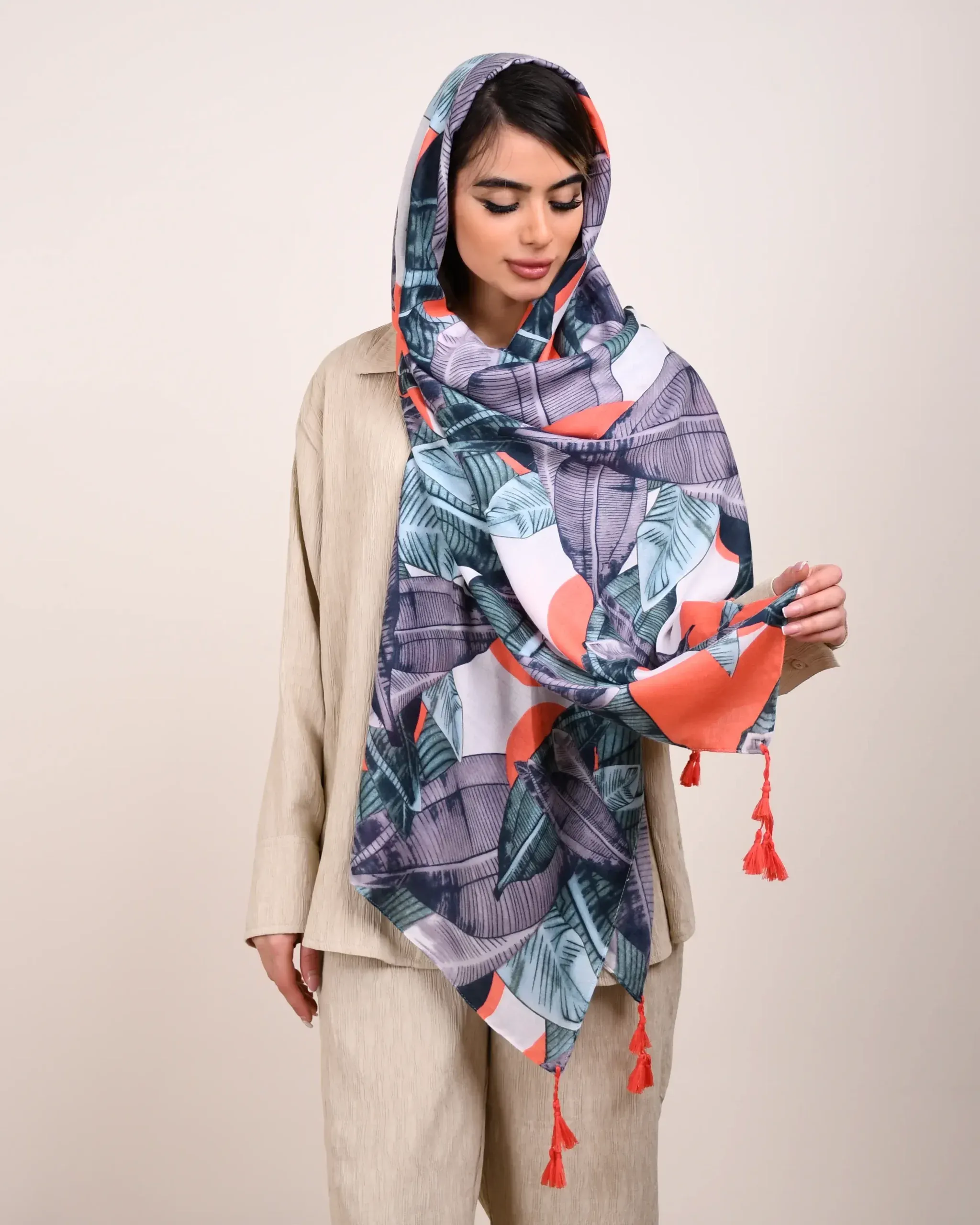 شال طرحدار S0088