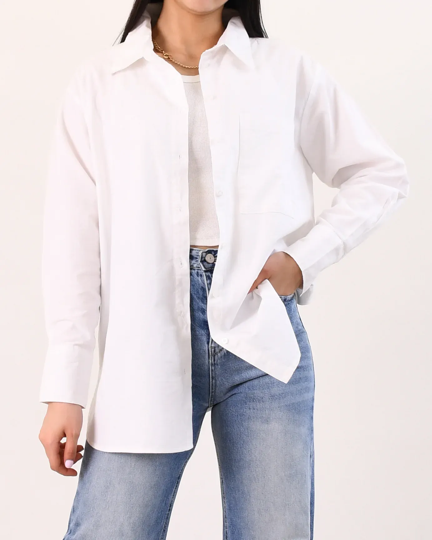 شومیز لینن H&M آنیسا C00485