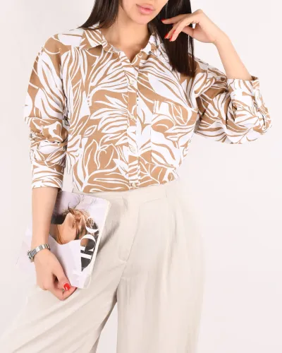 شومیز لیننG 00407 TAHARI