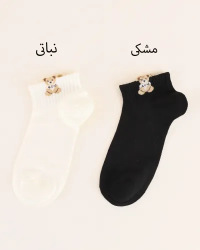 جوراب لب خرسی Y 00446