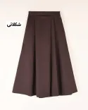 دامن کتان L00142 - 13