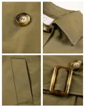 ترنچ کت ژیله دار L00189 - 14