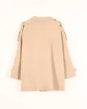 ترنچ کت ژیله دار L00189 - 4