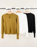 بافت استین پفی L00211 - 5