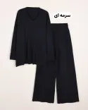 ست بلوز شلوار بافت P0071 - 6