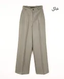شلوار دیپلمات نیم بگ W0011 - 8