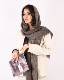 S00873 شال کندال پلنگی