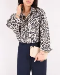 شومیز پلنگی پری G00221 - 7