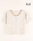 تیشرت کراپ G00518 - 11