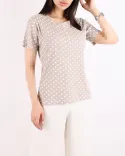 تیشرت طرحدار G00830 - 5