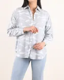 شومیز ساده و طرحدار اطلس C00325 - 12