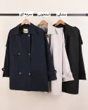 ترنچ کت ژیله دارOPPSI L00189 - 1