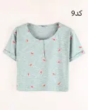تیشرت کراپ OPPSI G00518 - 17