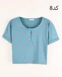 تیشرت کراپ OPPSI G00518 - 18
